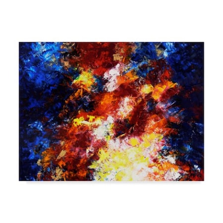 Aleta Pippin 'Here Comes The Sun Abstract' Canvas Art,14x19